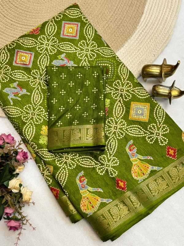 Tussar Silk Designer Saree in Yellow
