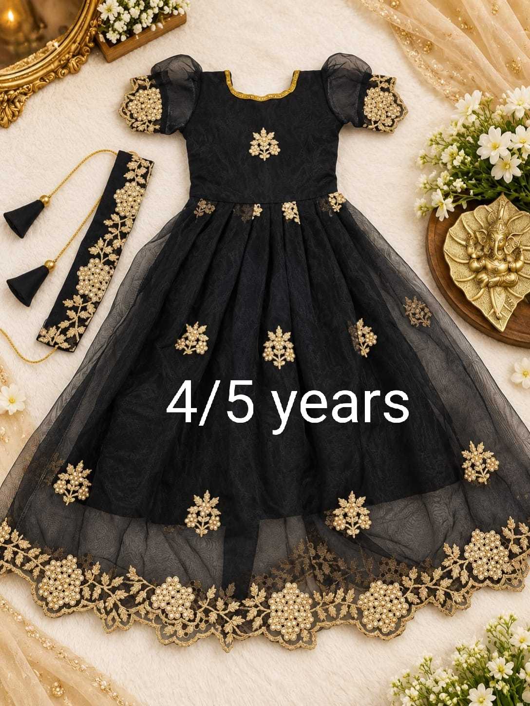 Size Cotton Kids Gown
