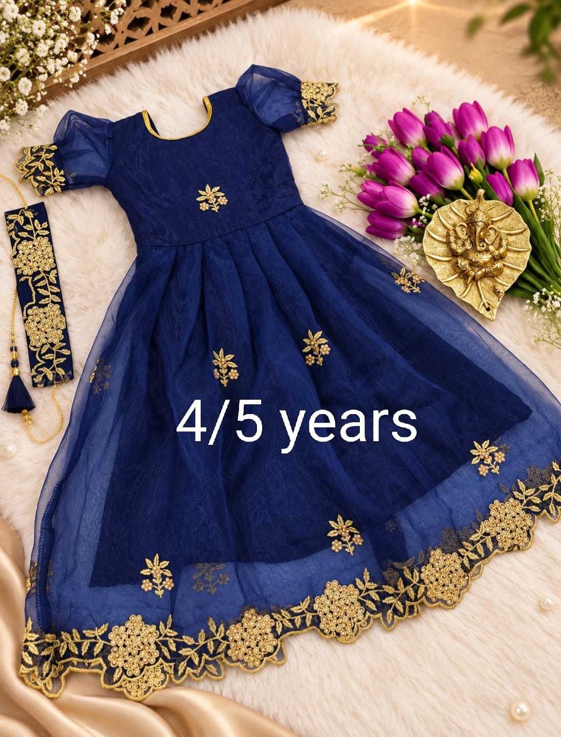 Size Cotton Kids Gown