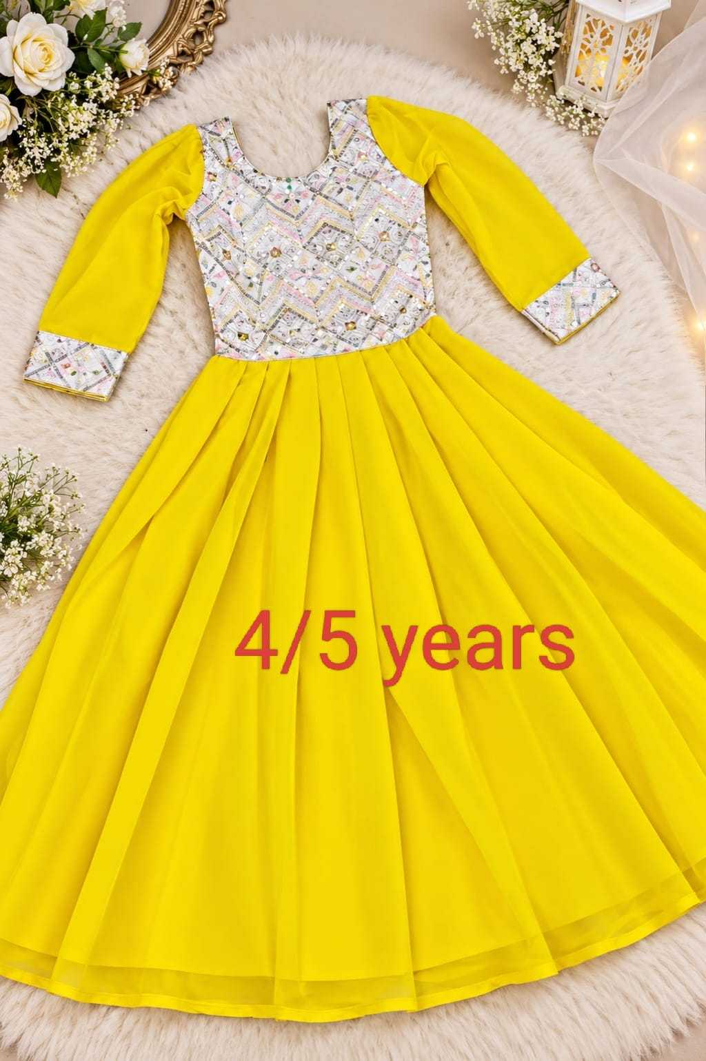 Size Cotton Kids Gown
