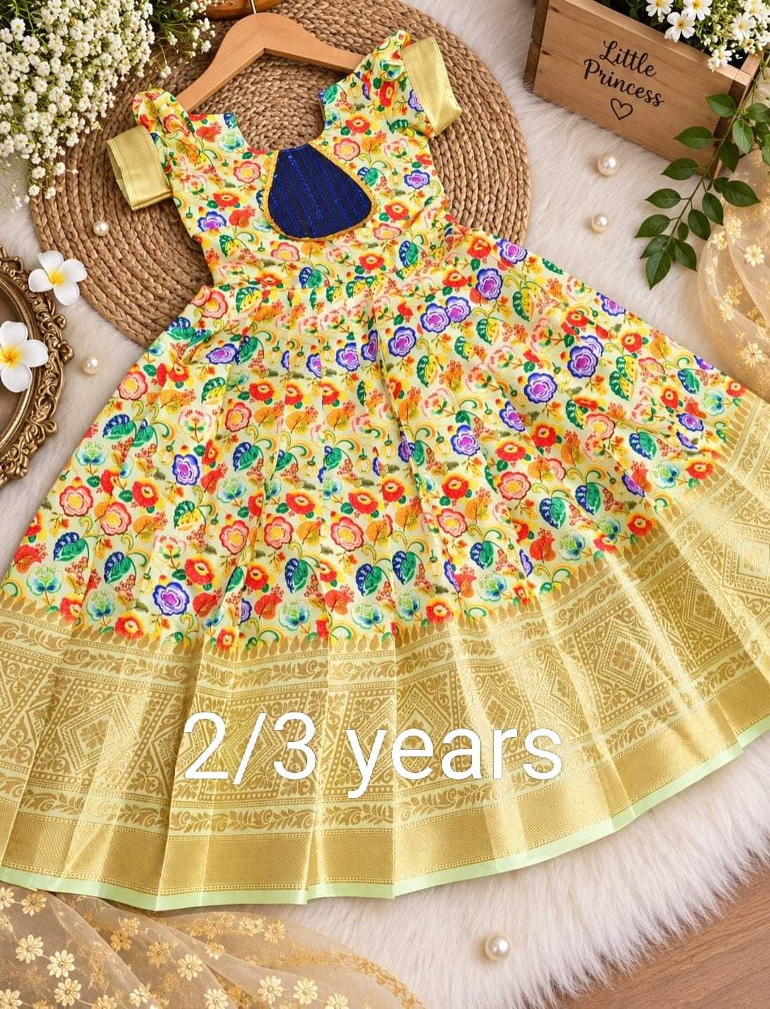 Size Cotton Kids Gown