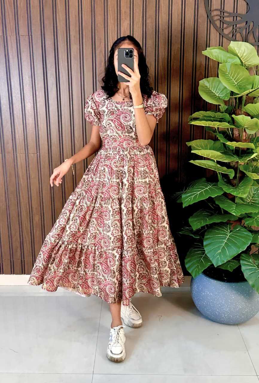 Size Pure Cotton Designer Dress