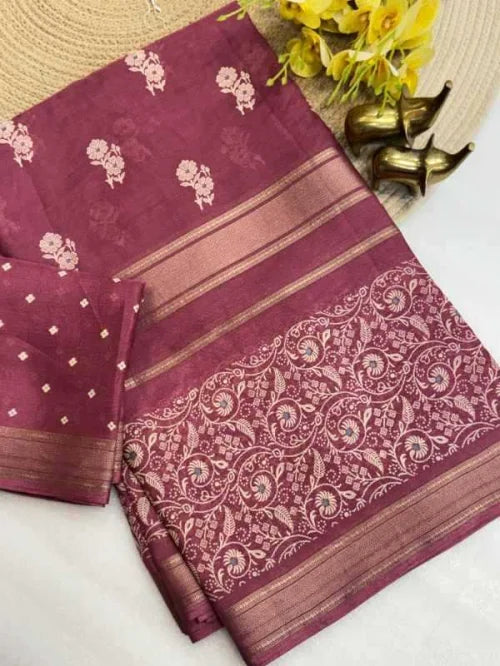 Tripti Crepe Silk Designer Saree