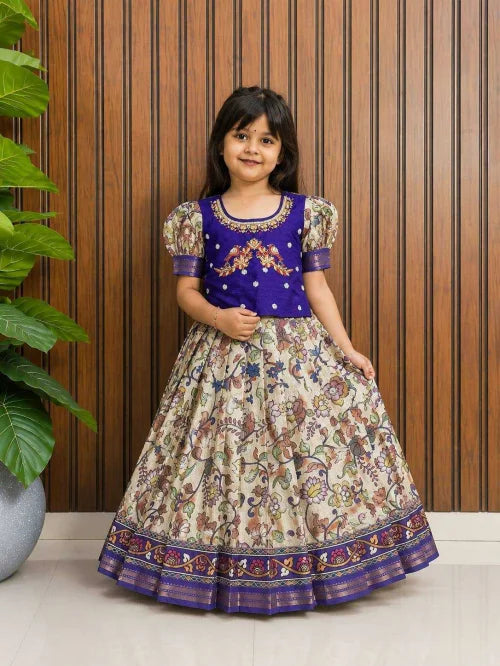 Tuhina Dola Silk Ethnic Kids Wears
