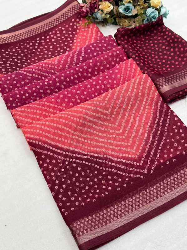 VAL Soft Silk Printed Saree