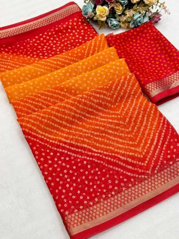 VAL Soft Silk Printed Saree