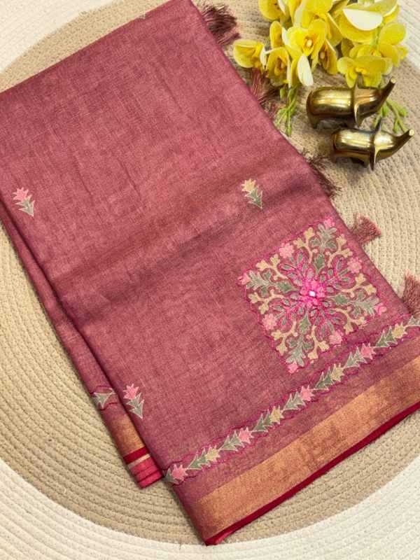 Zari Tissue Designer Saree