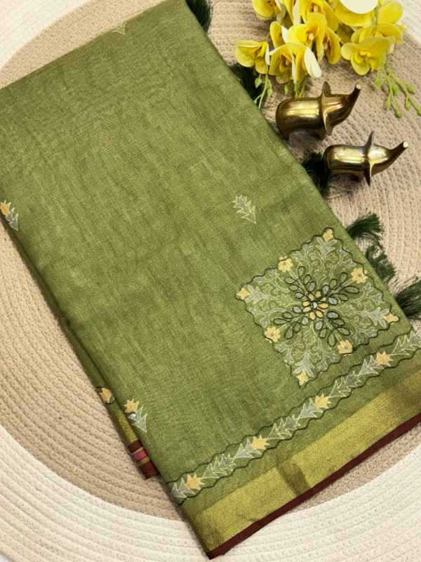 Zari Tissue Designer Saree