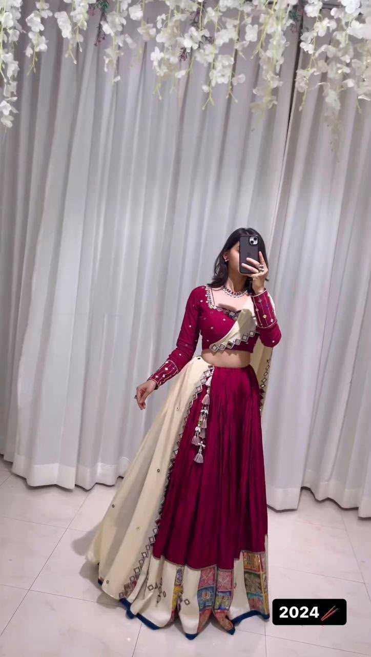 Rayon Traditional Lehenga