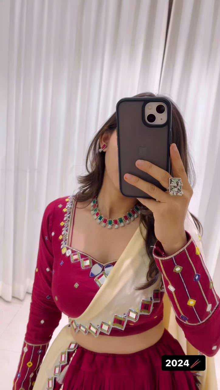 Rayon Traditional Lehenga