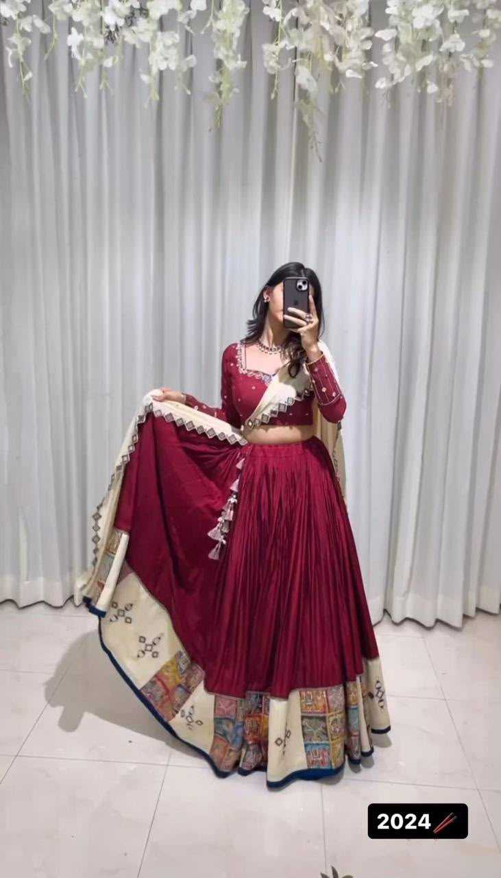 Rayon Traditional Lehenga
