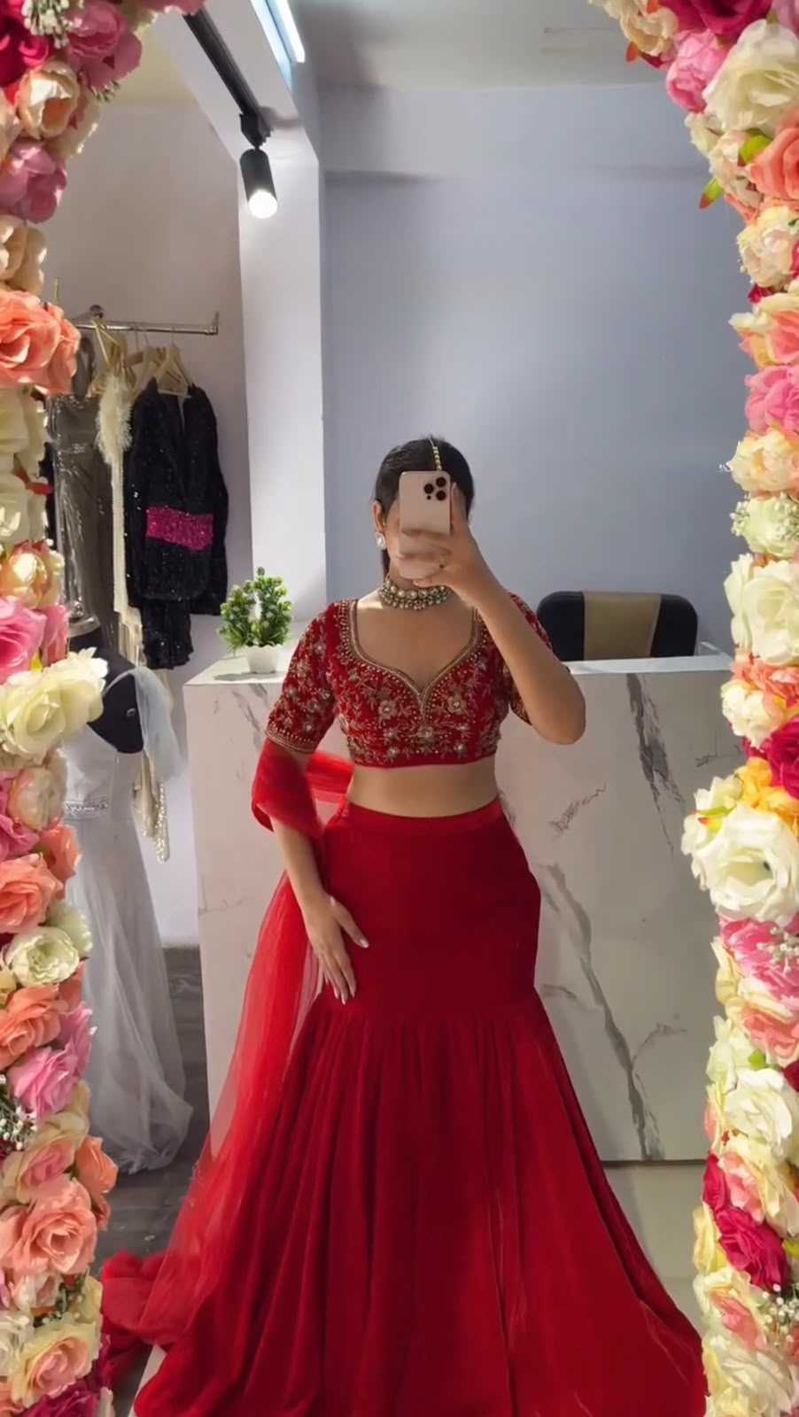 Faux Georgette Designer Lehenga