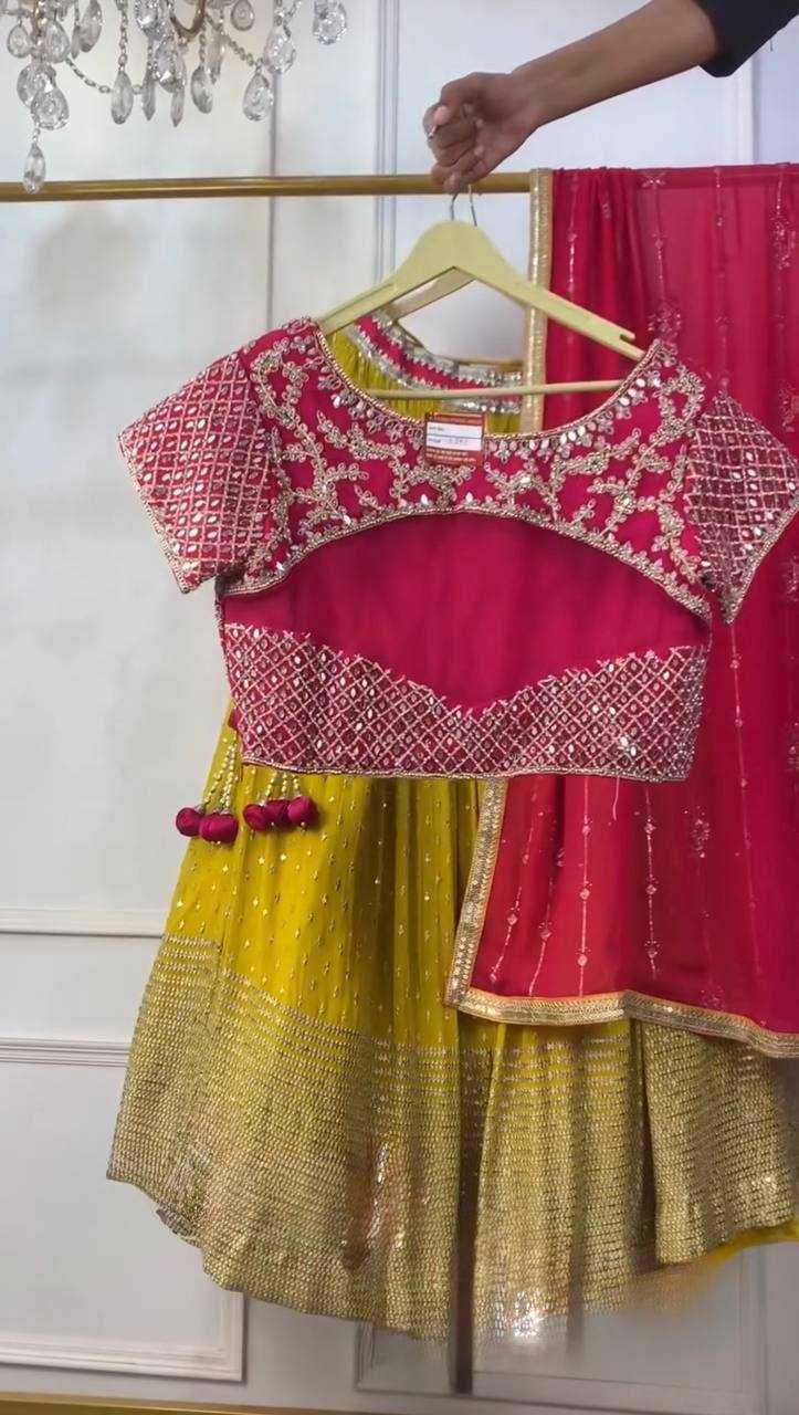 Faux Georgette Designer Lehenga Choli