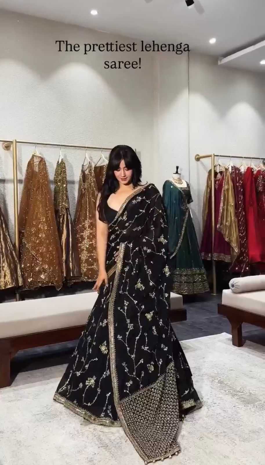 Faux Georgette Designer Saree
