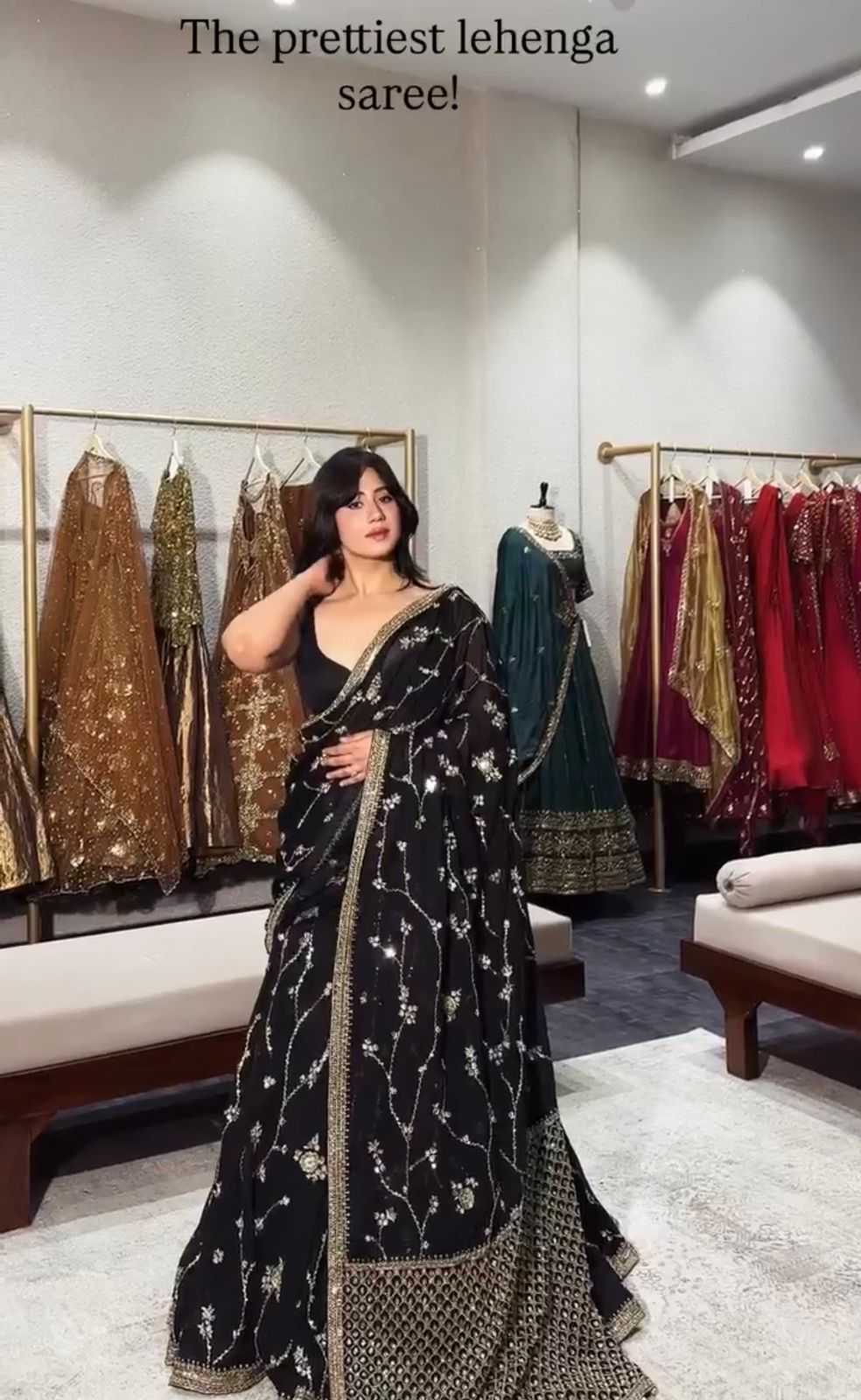 Faux Georgette Designer Saree