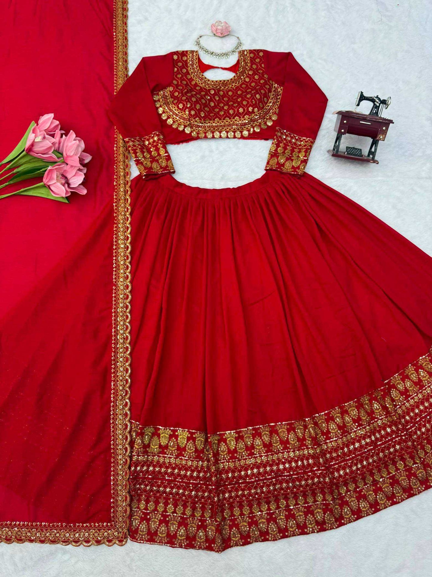 Silk Lehenga