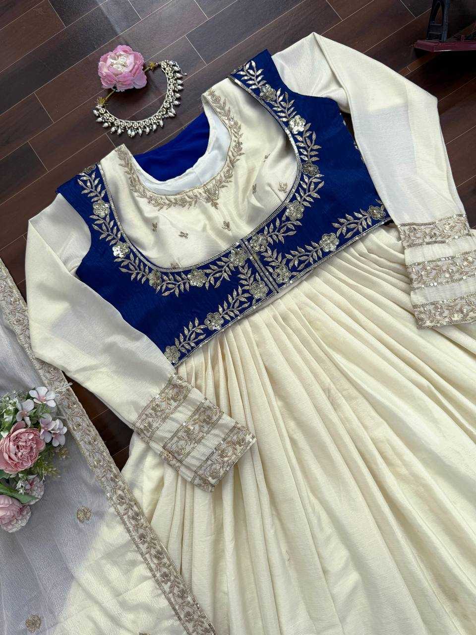 Chinon Silk Cotton Suit