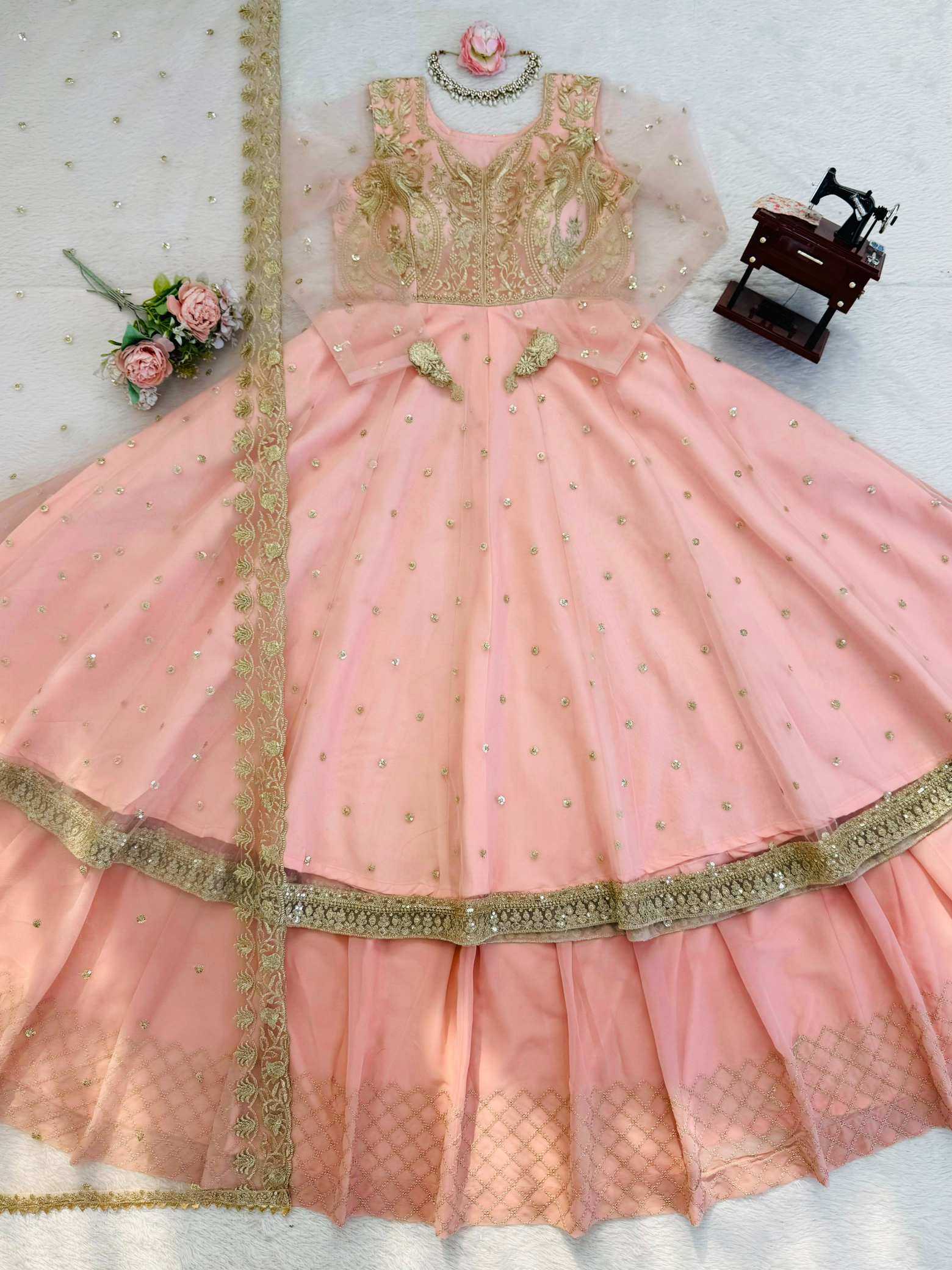 Georgette Gown