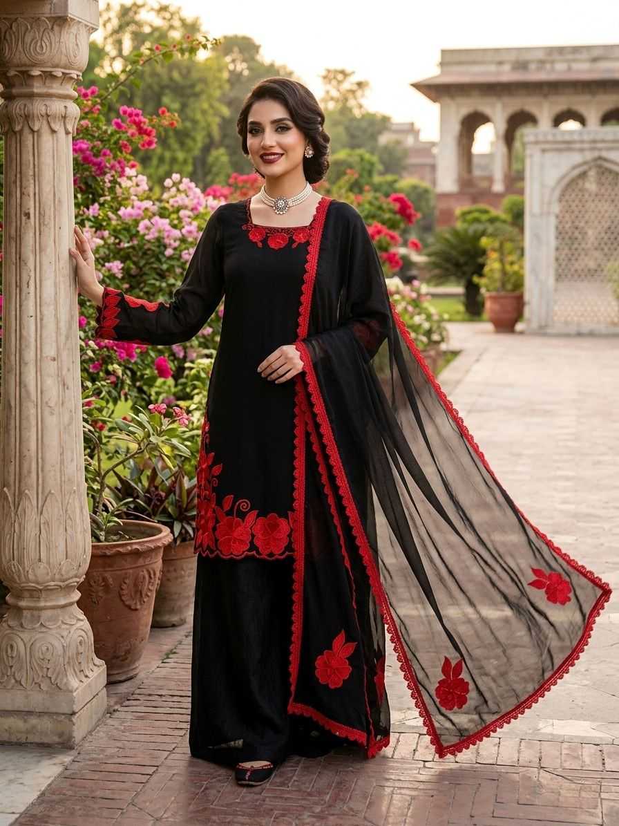 Fendy Embroidery Suit