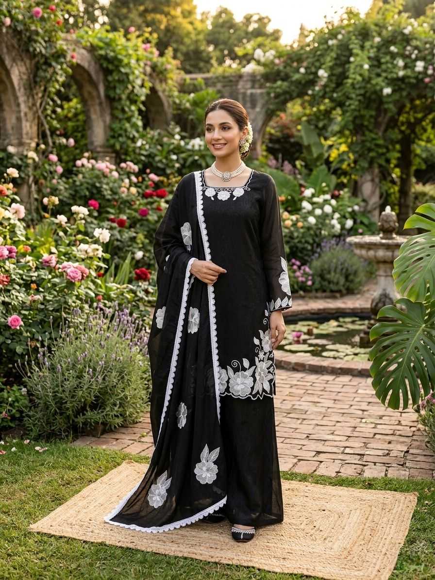 Fendy Embroidery Suit