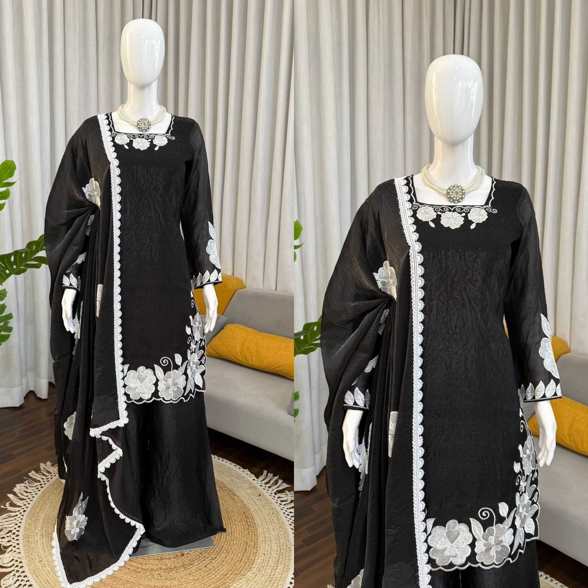 Fendy Embroidery Suit