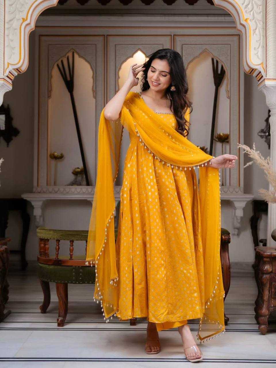 Chanderi Silk Cotton Suit