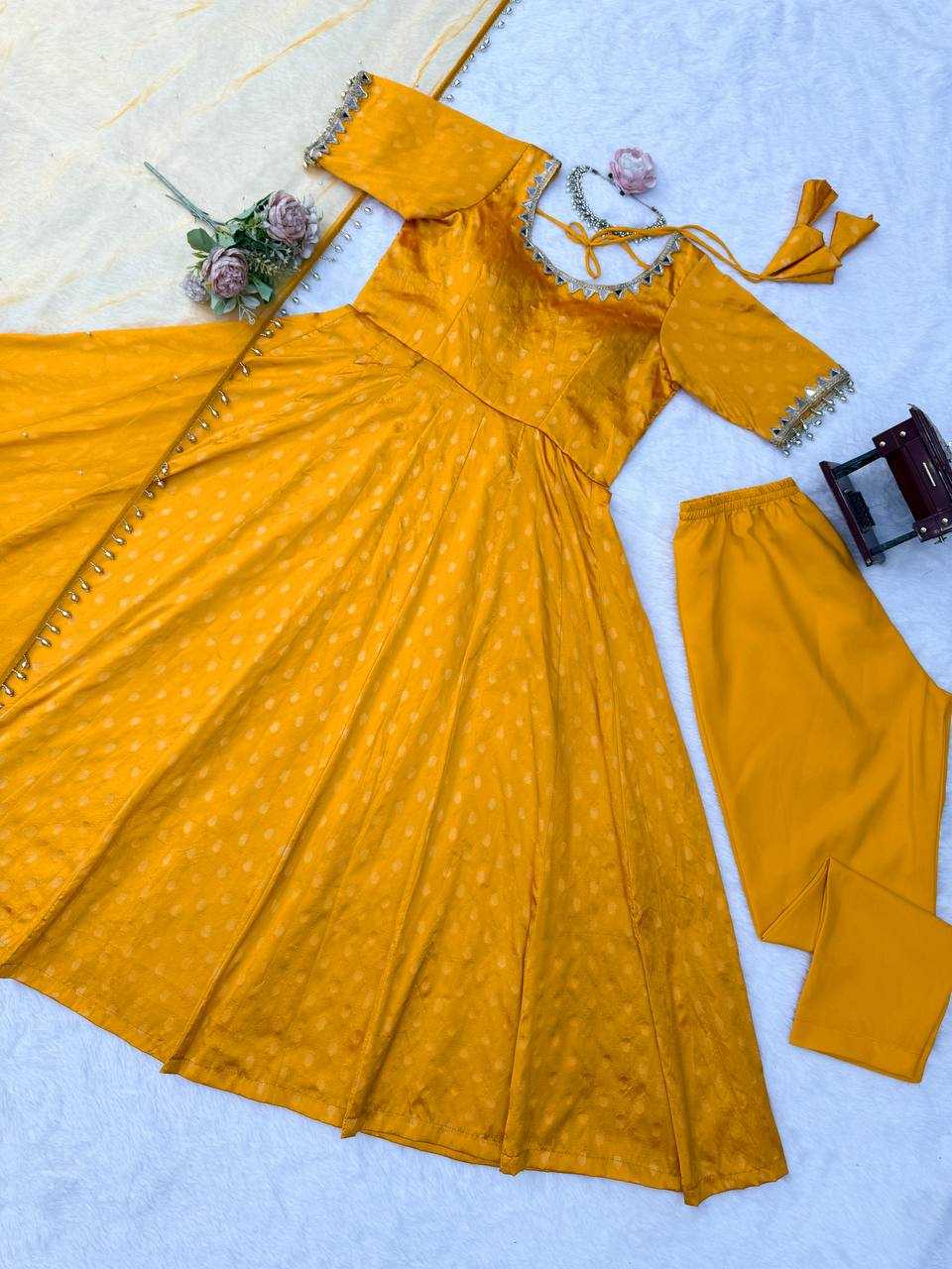 Chanderi Silk Cotton Suit