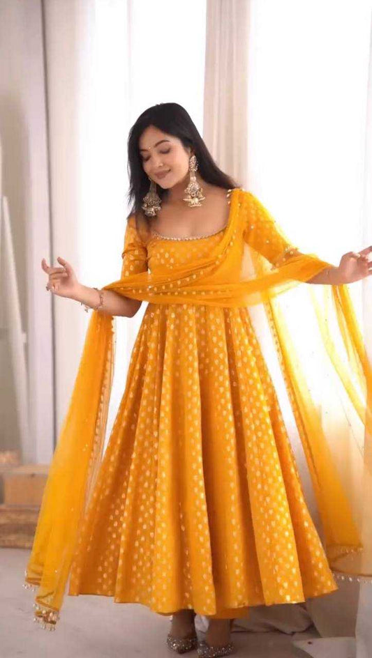 Chanderi Silk Cotton Suit