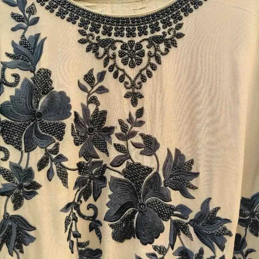 Faux Georgette Palazzo Suit