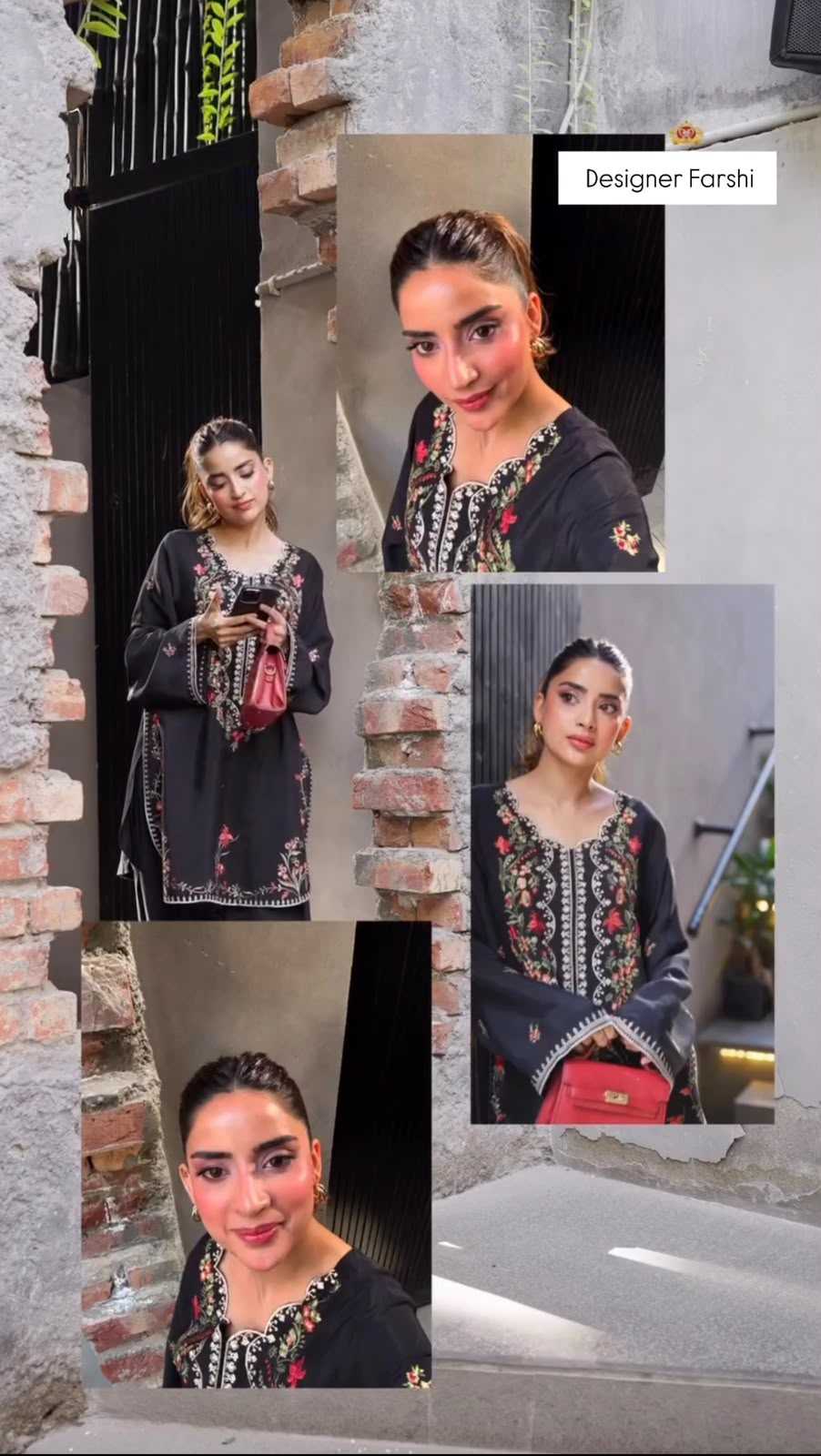 Rayon Embroidery Suit