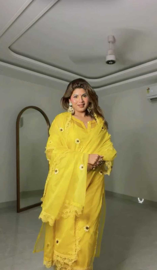 Georgette Cotton Suit 6057
