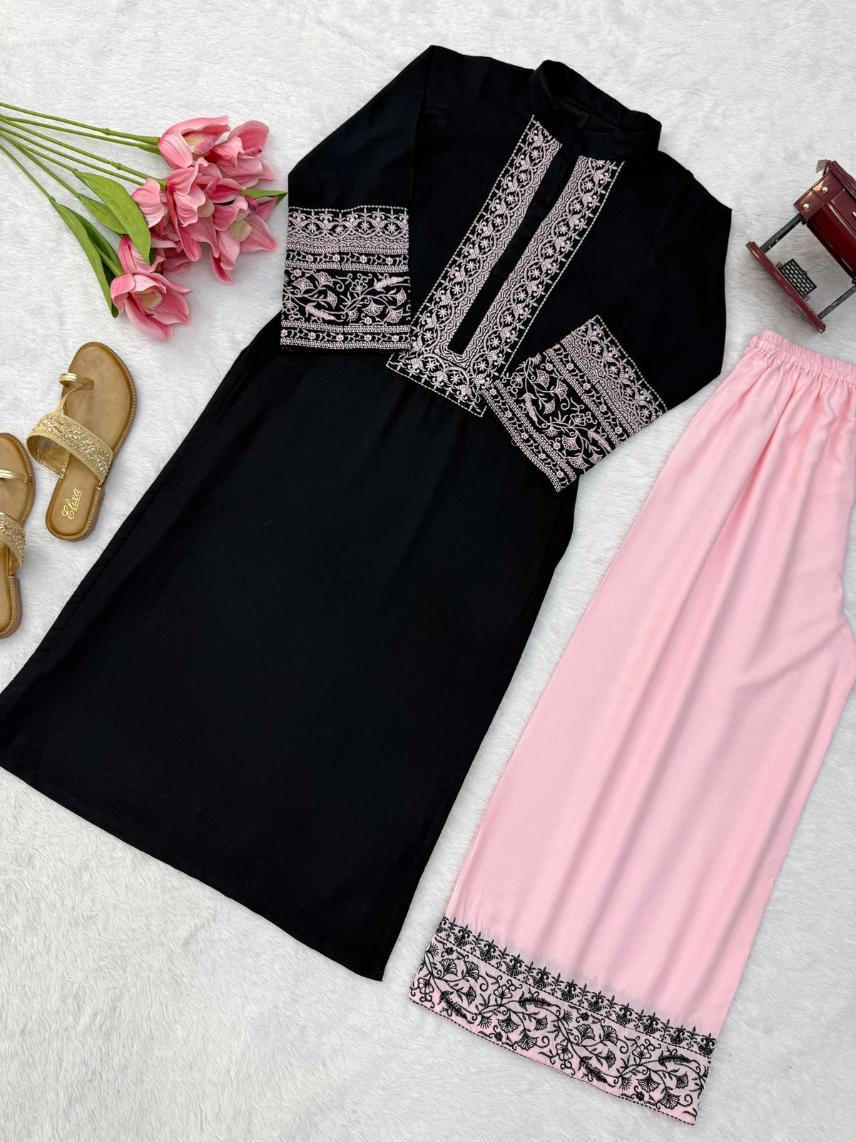 Rayon Cotton Suit