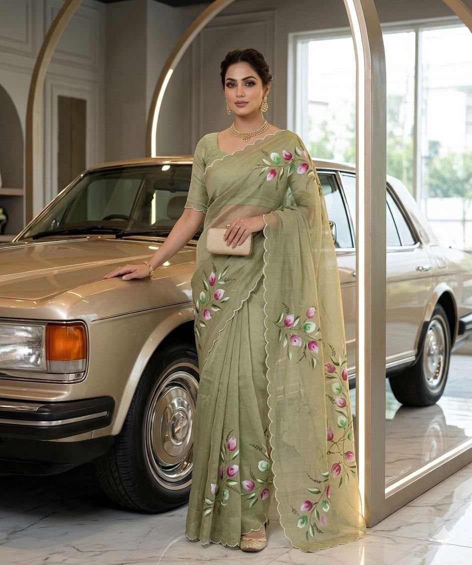 Silk Party Wear Saree
