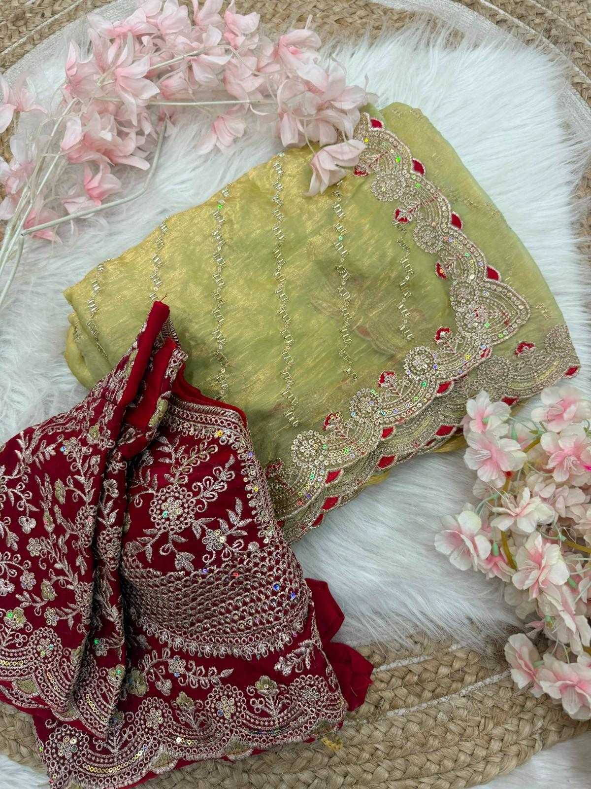 Space Silk Fancy Saree