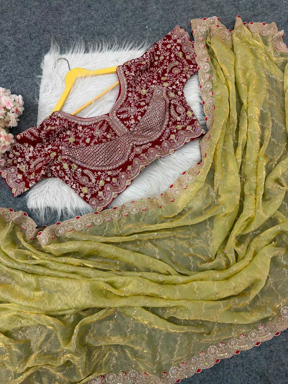 Space Silk Fancy Saree