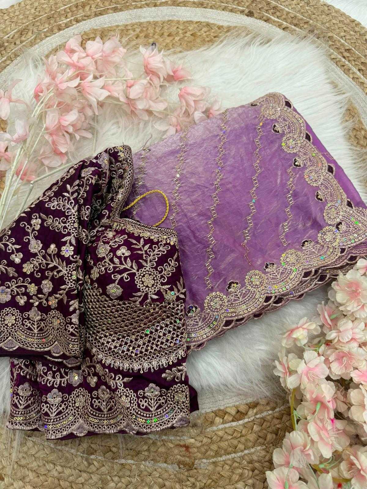 Space Silk Fancy Saree