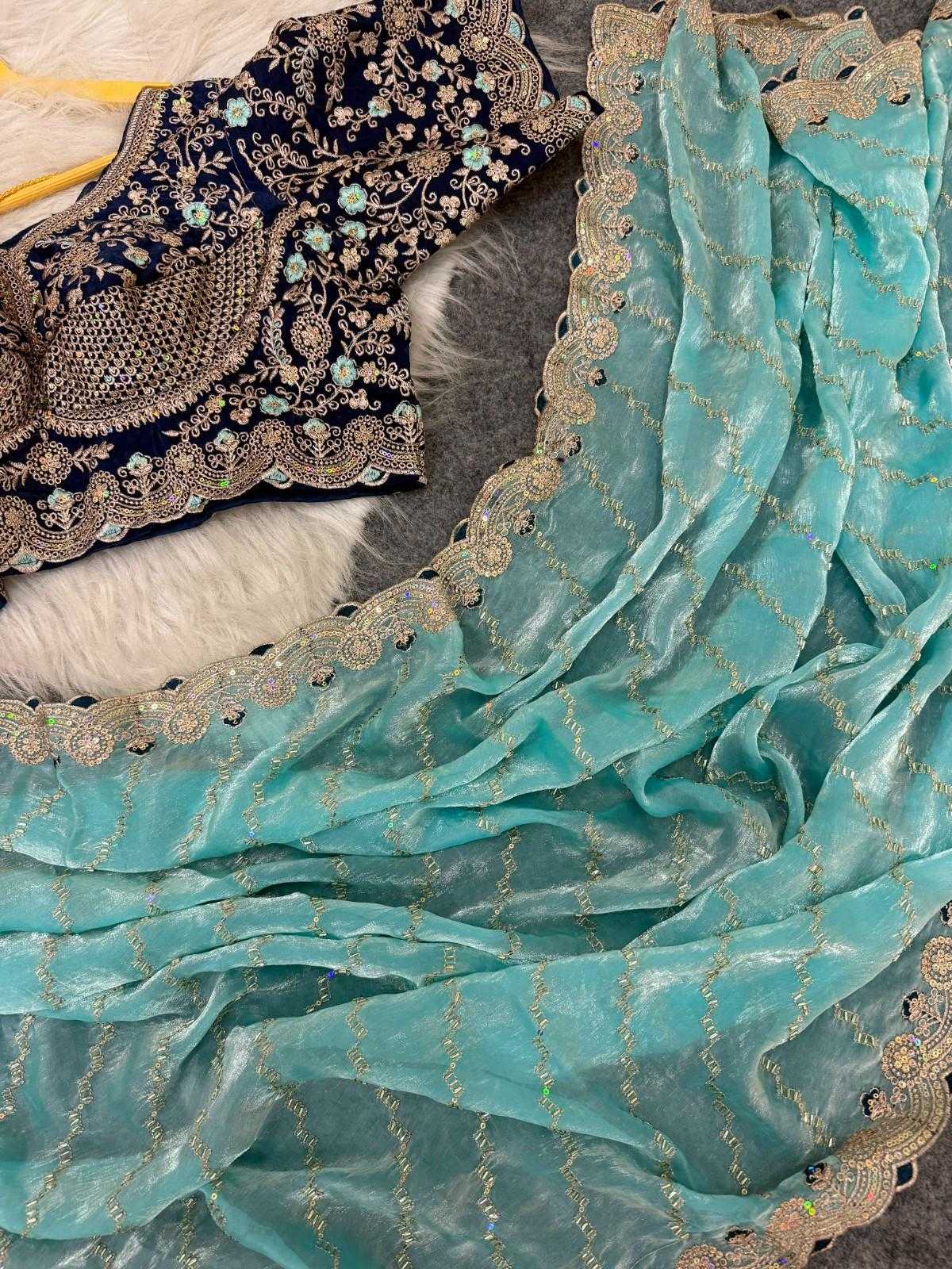 Space Silk Fancy Saree