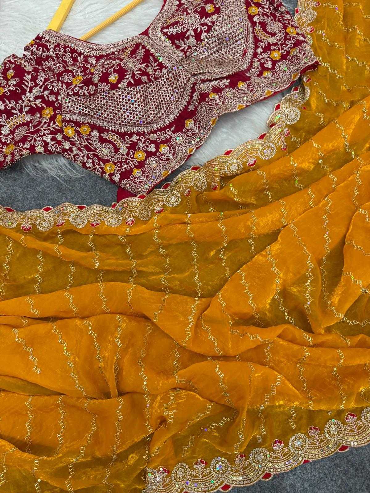 Space Silk Fancy Saree