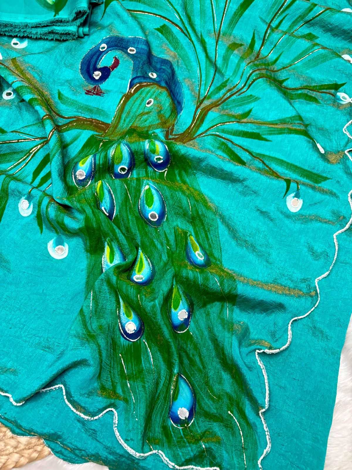 Crush Silk Fancy Saree