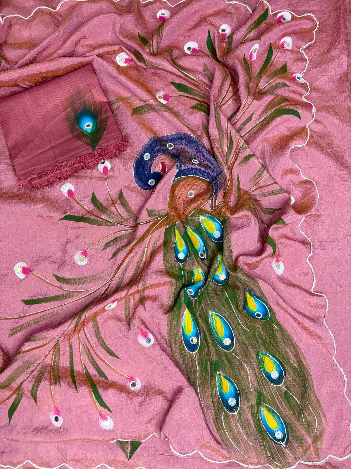 Crush Silk Fancy Saree