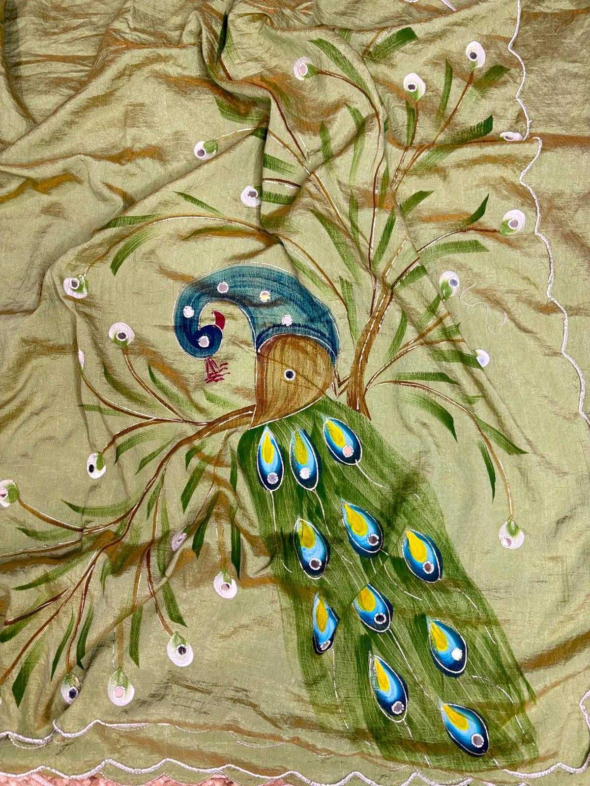 Crush Silk Fancy Saree