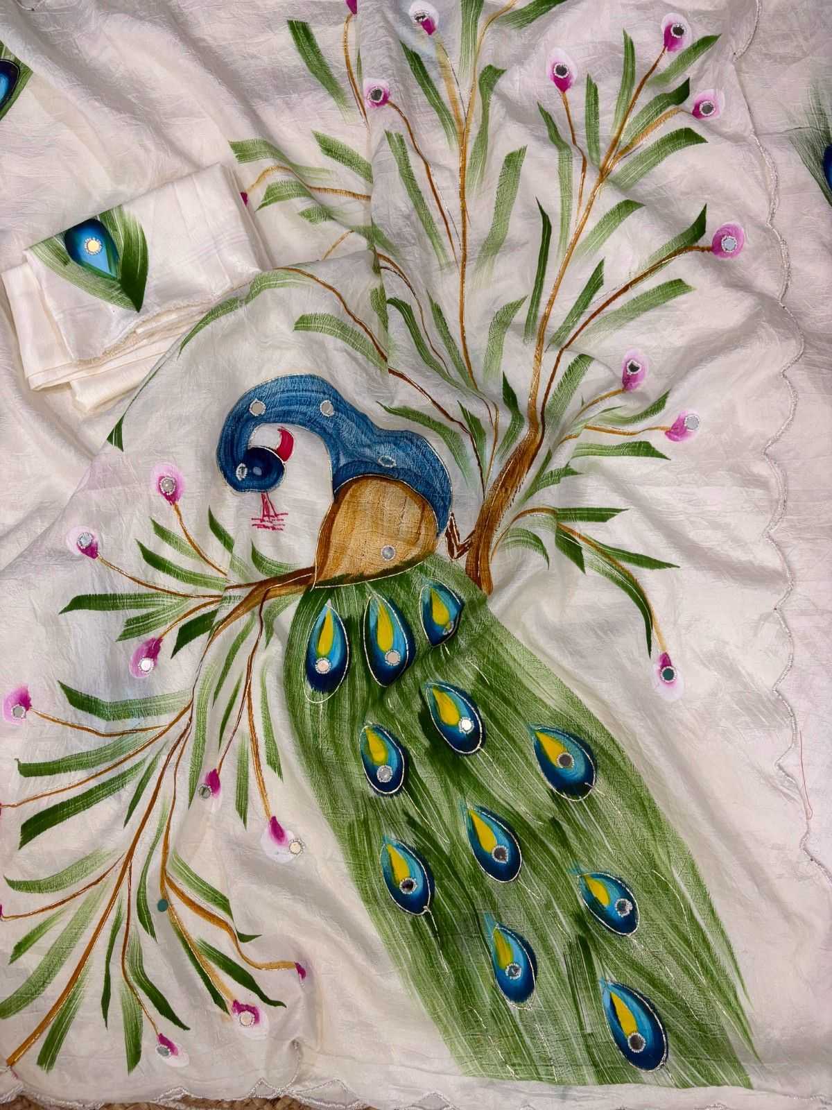 Crush Silk Fancy Saree