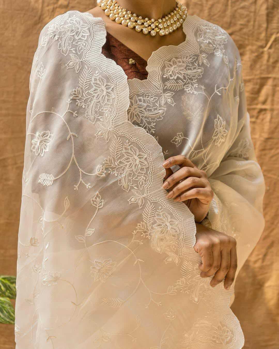 Organza Fancy Saree
