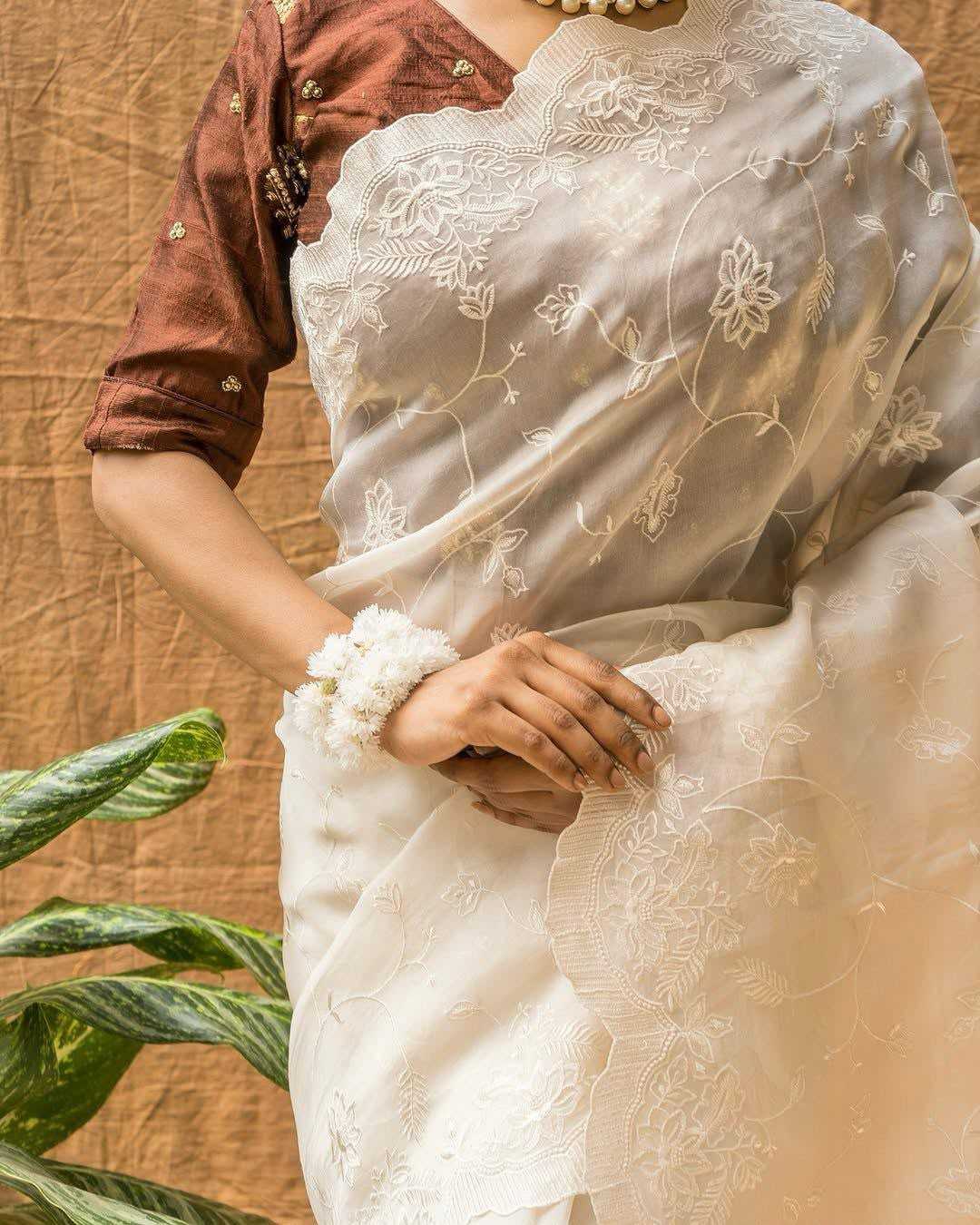 Organza Fancy Saree