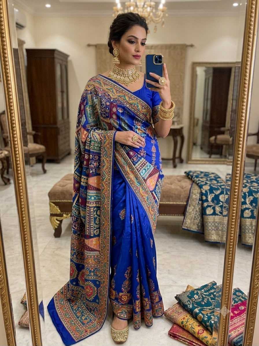 Chinon Fancy Saree