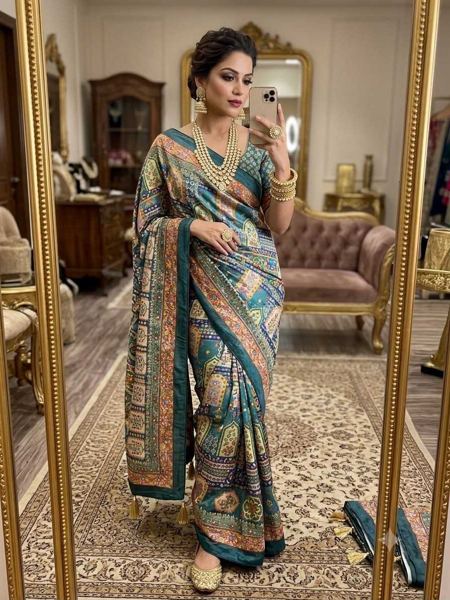 Chinon Fancy Saree