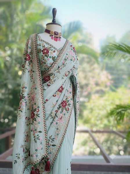 Ahana Faux Georgette Saree