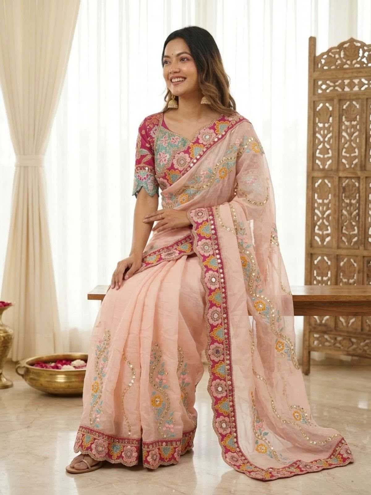 Rangoli Silk Designer Saree