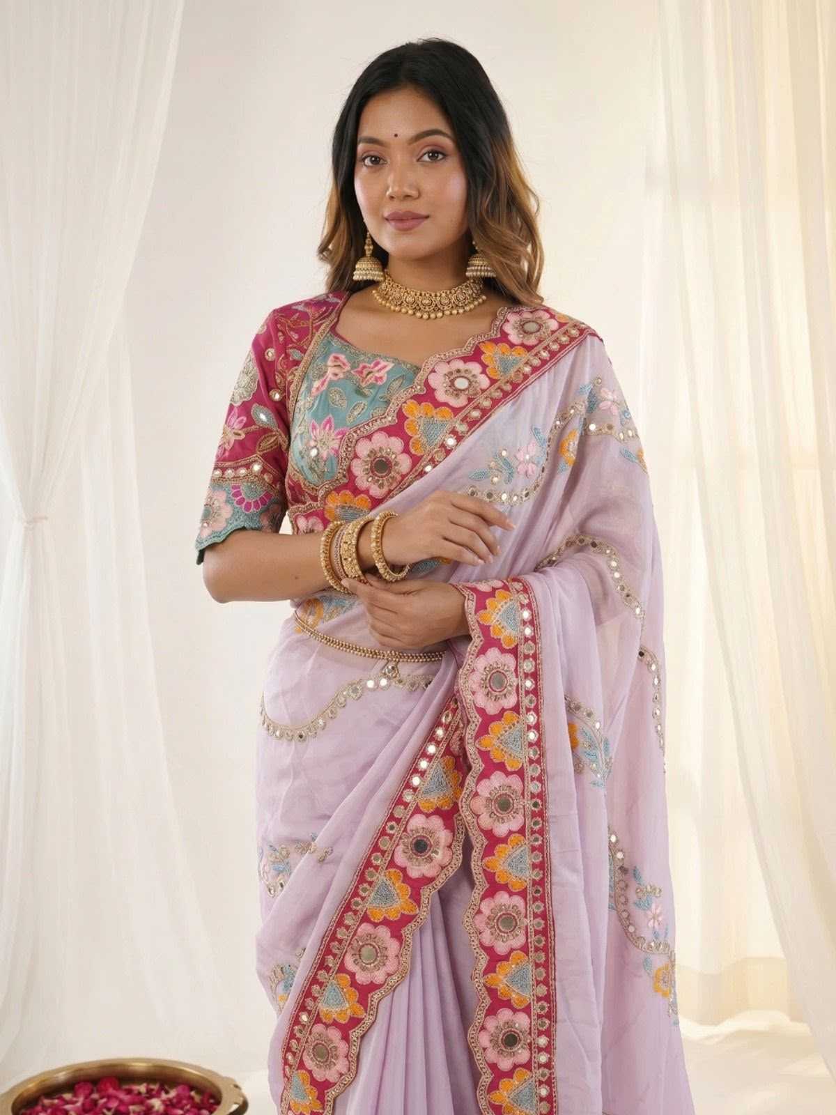 Rangoli Silk Designer Saree