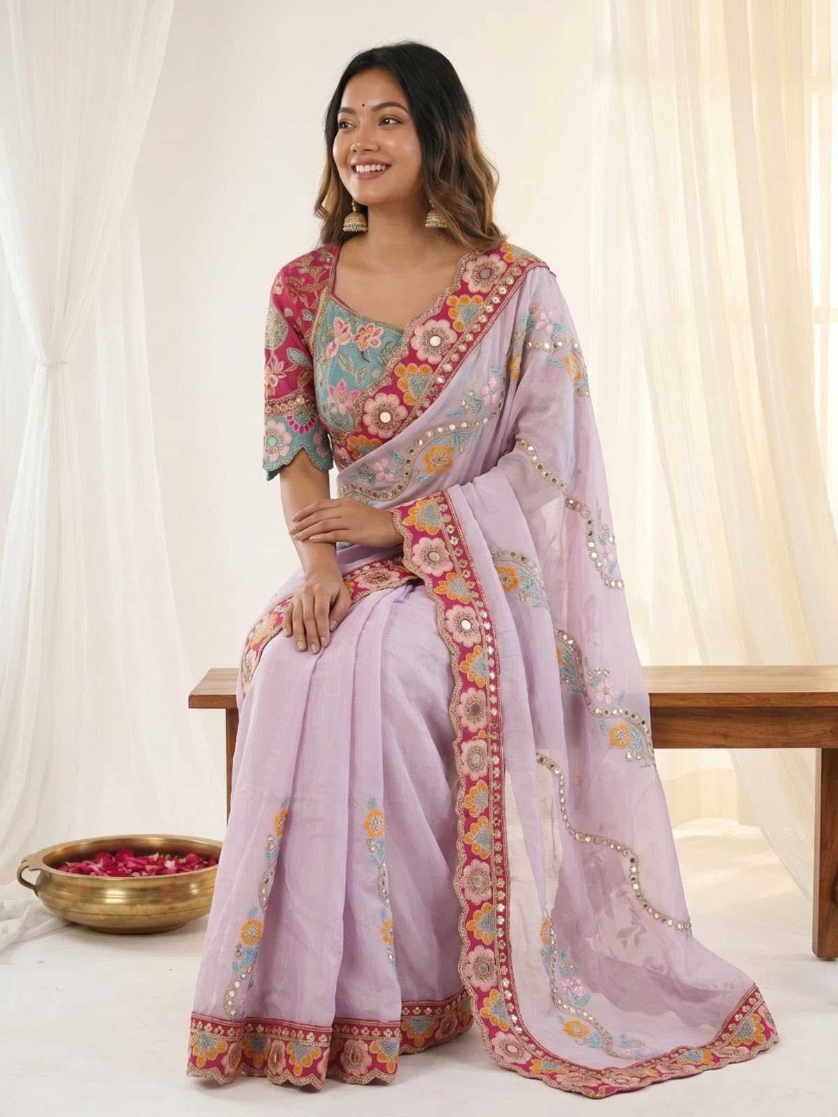 Rangoli Silk Designer Saree